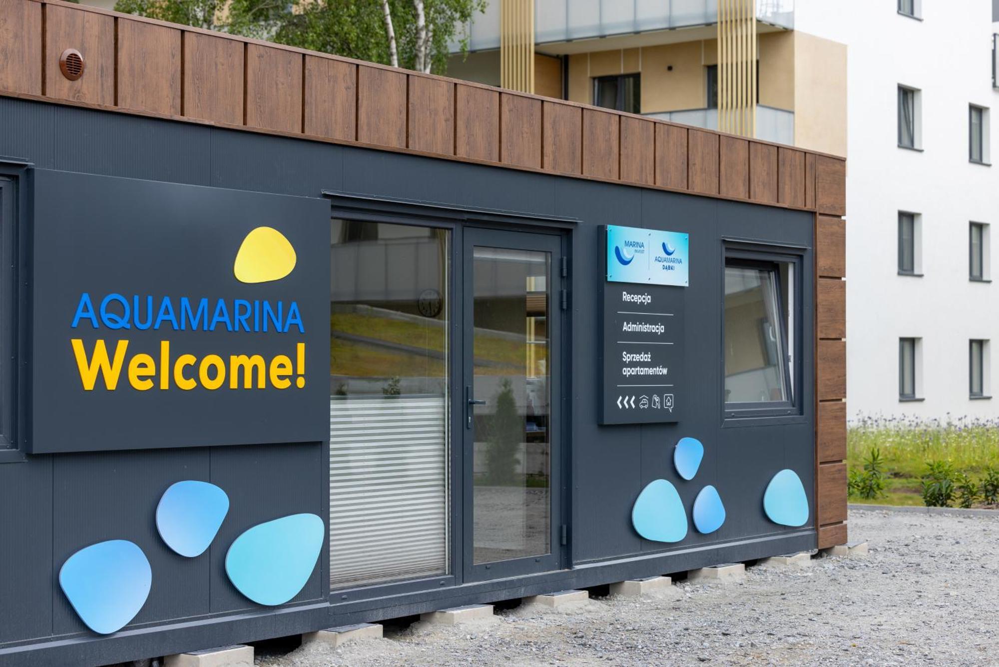 Aquamarina Dabki Marina Invest Aparthotel Exterior foto